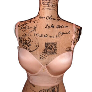 Youmita Nude Push Up 36C Bra w/ Multiway Straps NWT